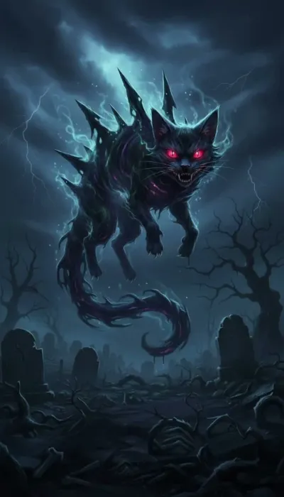 Paranormal Cat 🐈 artwork from Singles Night V5.5