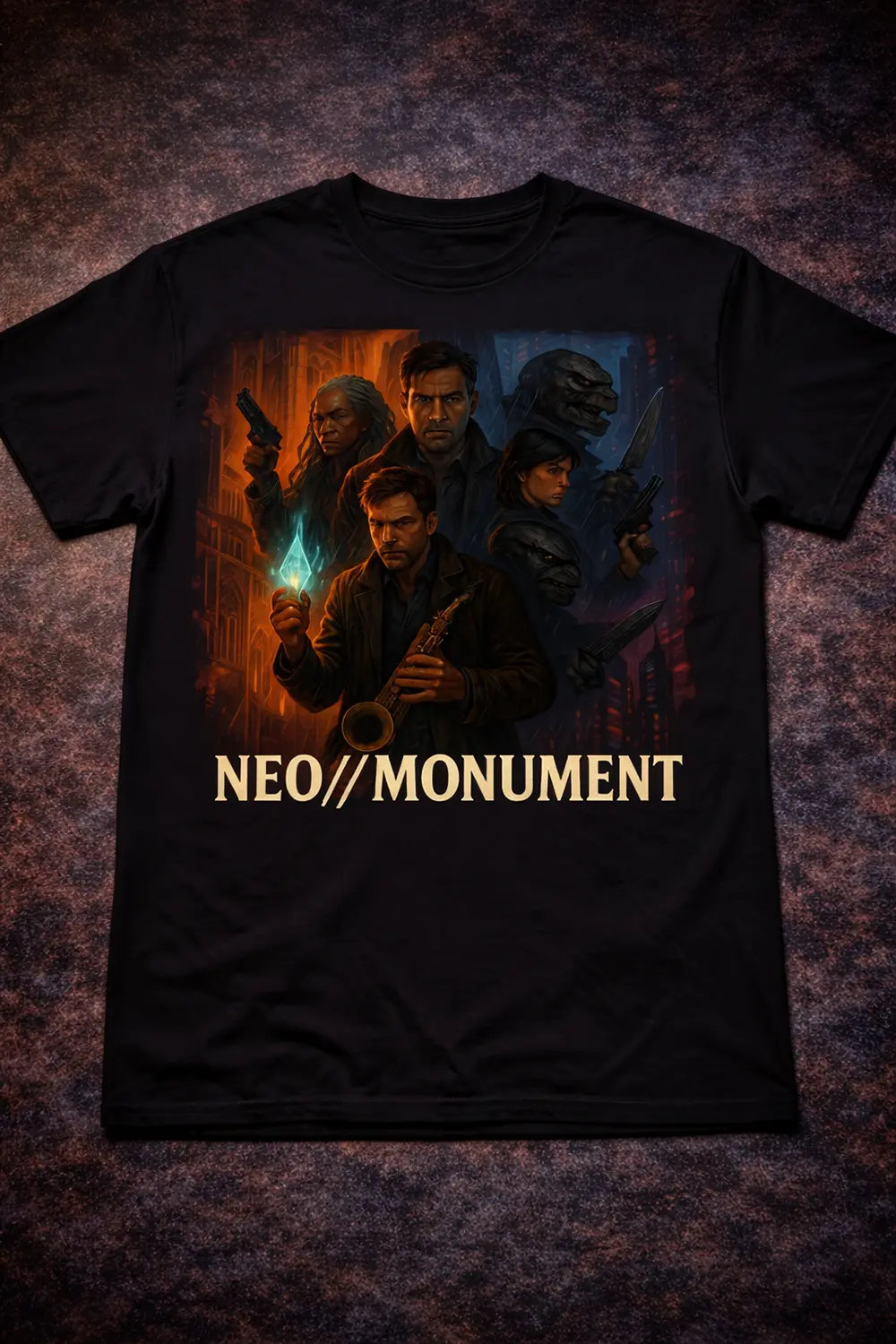 NEO//MONUMENT : The Crossover T-Shirt / Apparel
