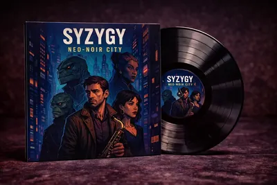 Neo-Noir City Single Vinyl
