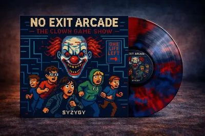 NO EXIT ARCADE: THE CLOWN GAME SHOW Single Vinyl